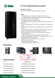 Bolein 19 Floor-standing Network Cabinet_00